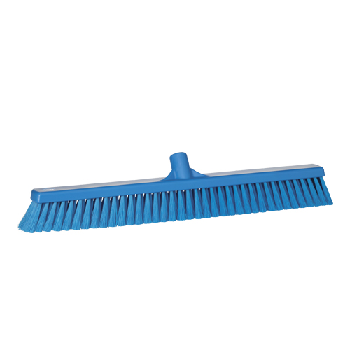 Vikan Hygiene veger, blauw, zachte vezels, 610mm Vikan